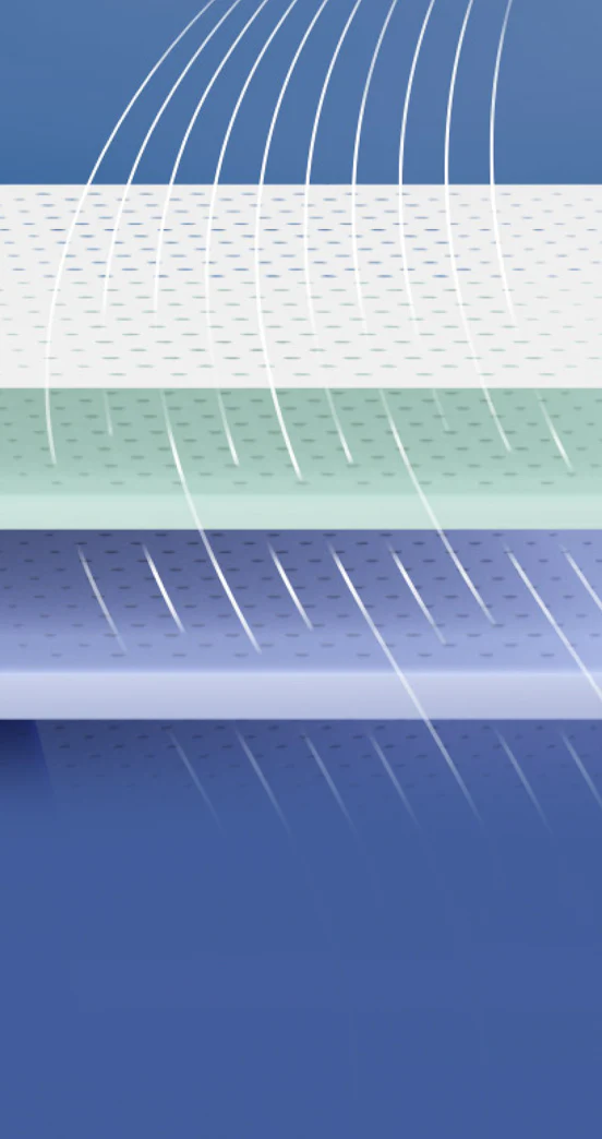 Sleep cooler 
with AirScape™