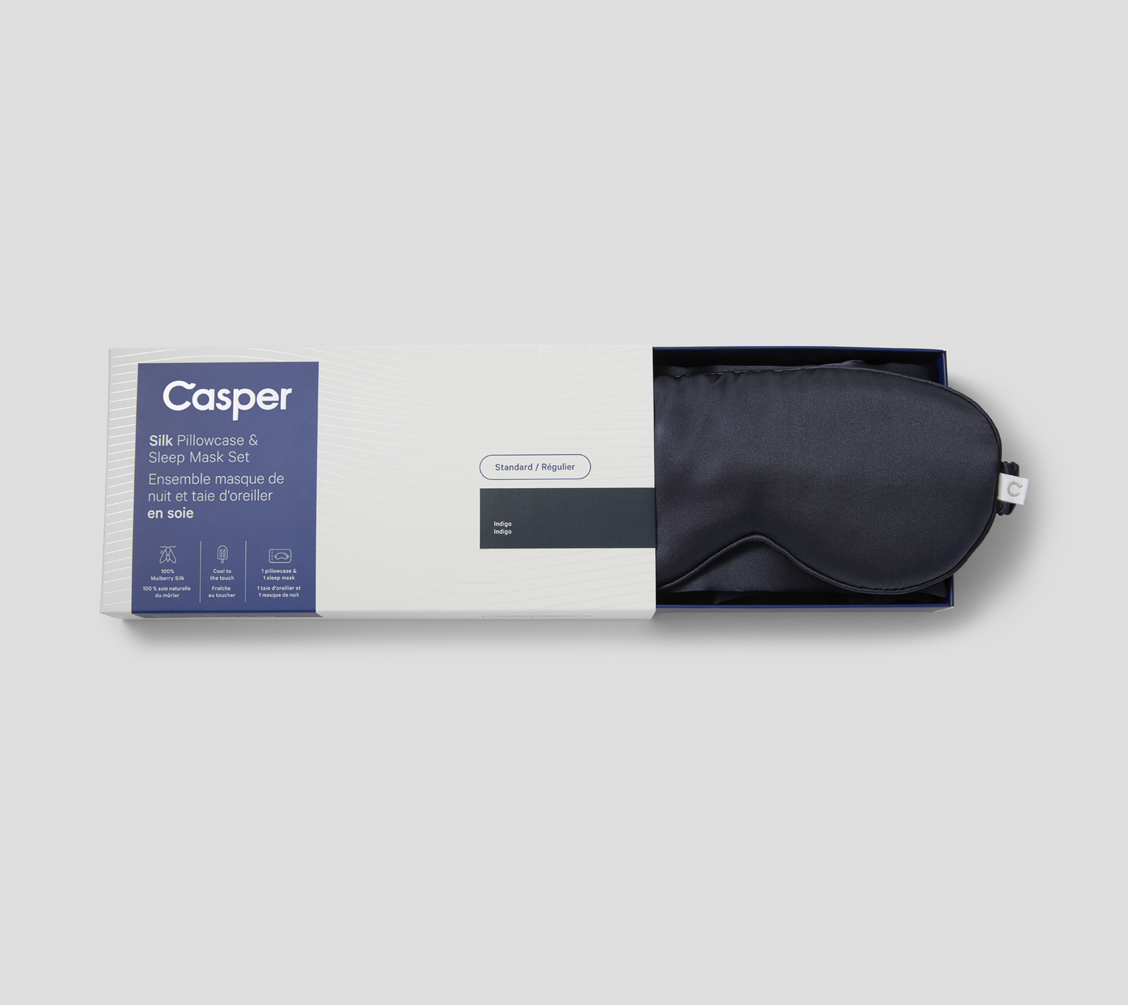 Silk Pillowcase + Sleep Mask Set  Casper®