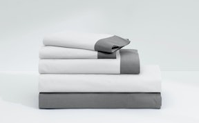 Folded stack of Casper Supima sheets