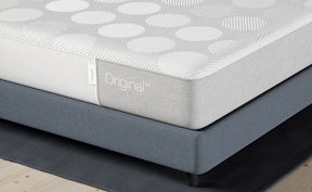 Image of Original Hybrid mattress on a bed frame.