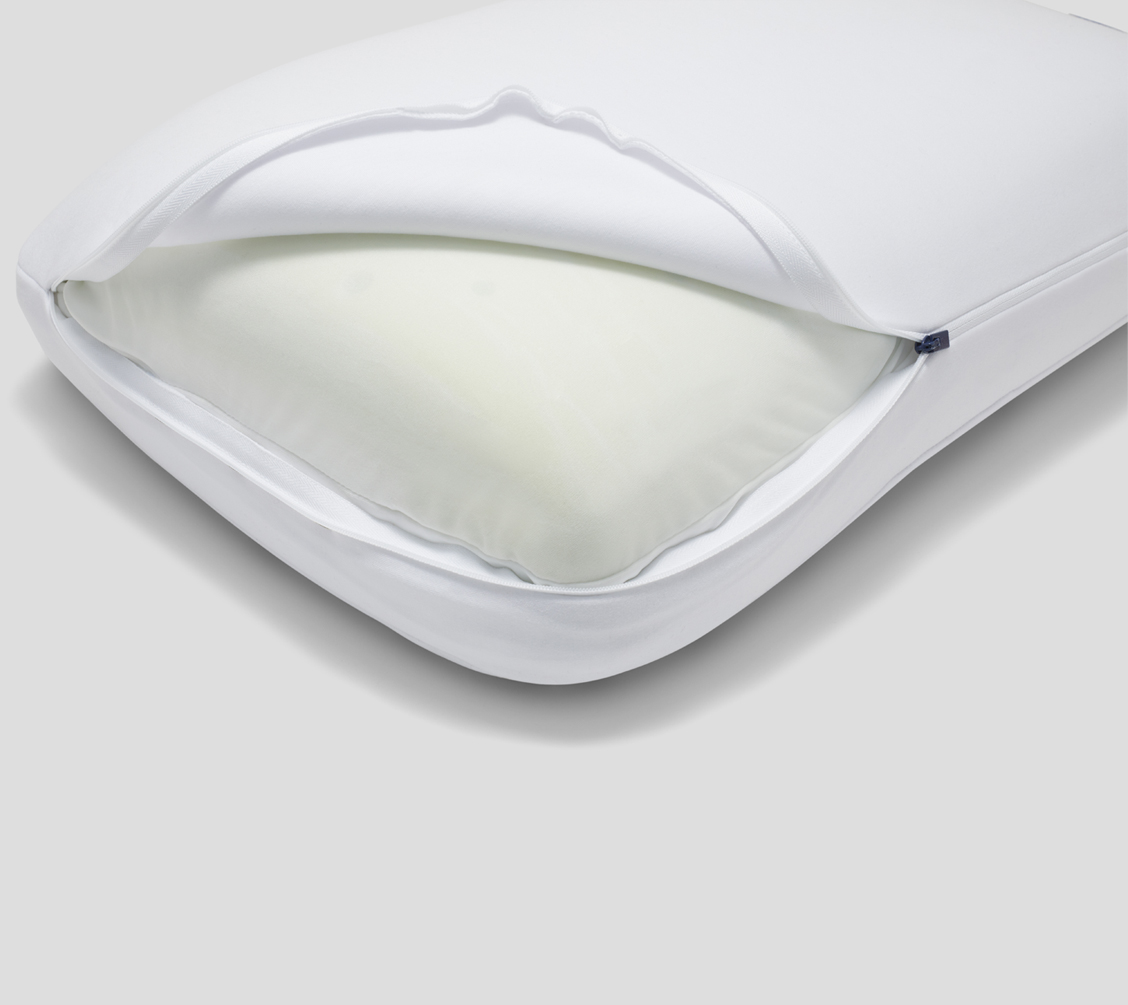 hybrid memory foam pillow