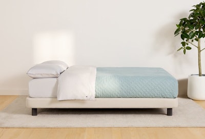 the upholstered bed frame